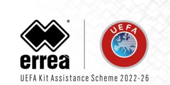 Nieuwe samenwerking tussen Erreà en Uefa